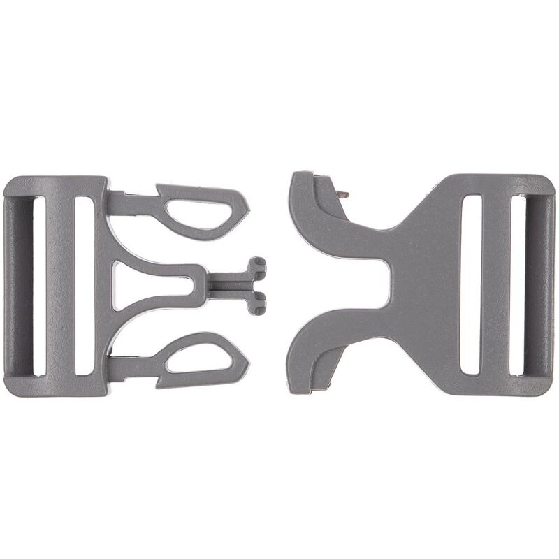 Застежка-пряжка Fibbia, серая арт.17931.10