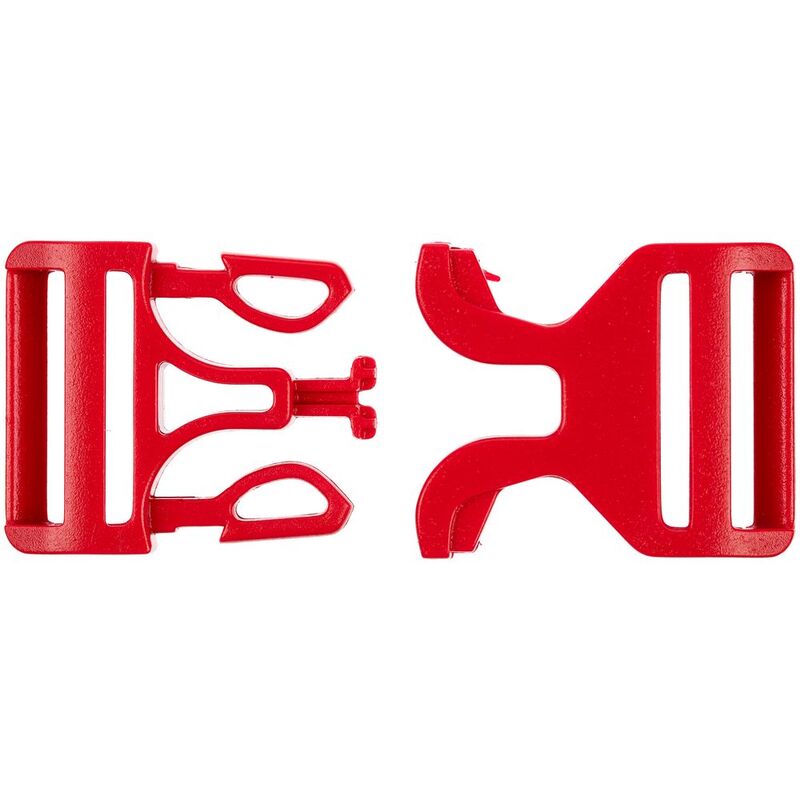 Застежка-пряжка Fibbia, красная арт.17931.50