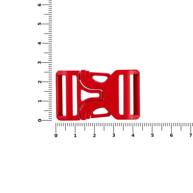 Застежка-пряжка Fibbia, красная арт.17931.50