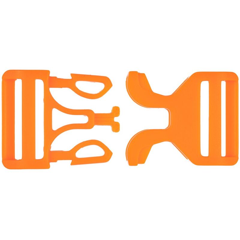Застежка-пряжка Fibbia, оранжевый неон арт.17931.22