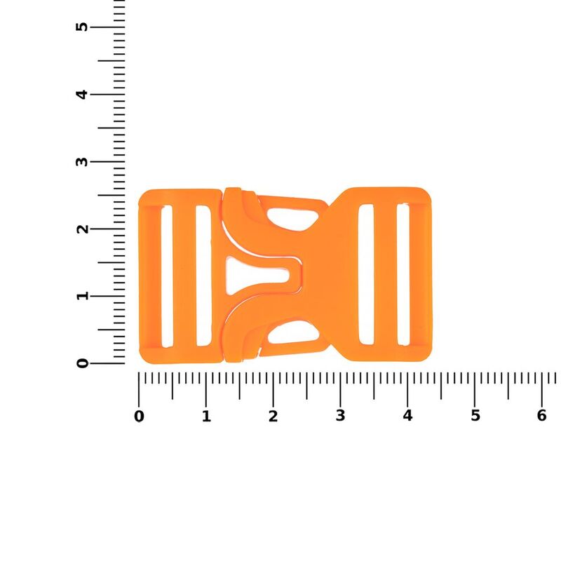 Застежка-пряжка Fibbia, оранжевый неон арт.17931.22