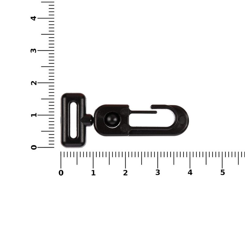 Застежка-карабин Carabine, S, черный арт.17932.30