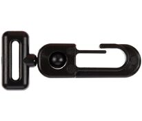 Застежка-карабин Carabine, S, черный арт.17932.30