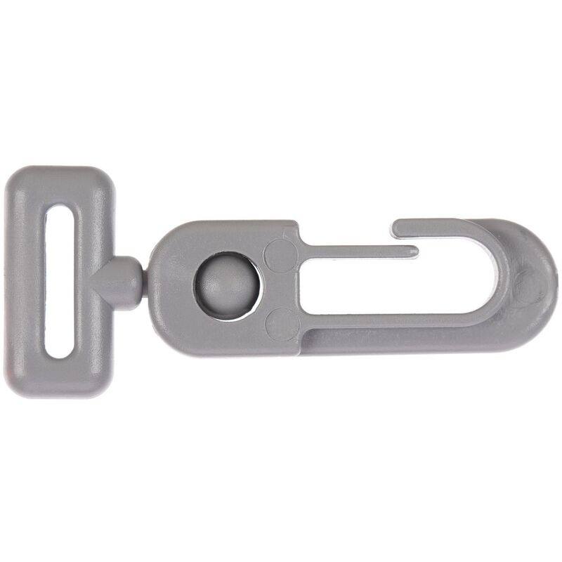 Застежка-карабин Carabine, S, серый арт.17932.10