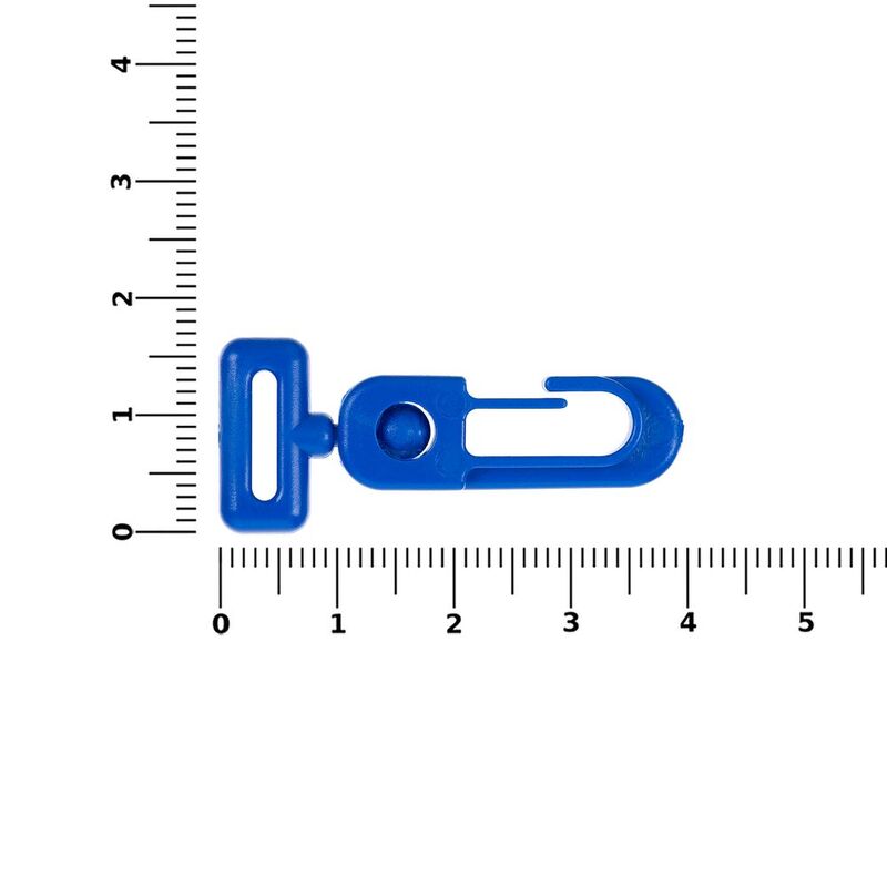 Застежка-карабин Carabine, S, синий арт.17932.44