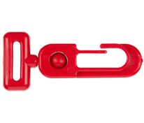 Застежка-карабин Carabine, S, красный арт.17932.50