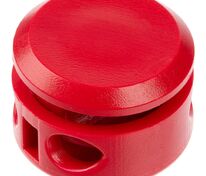 Двойной фиксатор для шнура Brogy, красный арт.17929.50