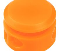 Двойной фиксатор для шнура Brogy, оранжевый неон арт.17929.22