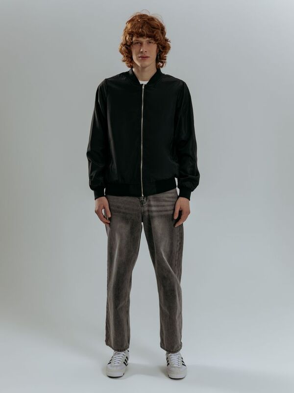 Бомбер Wigton, черный арт.17622.30