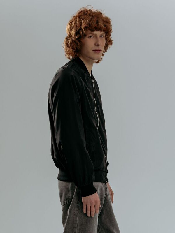 Бомбер Wigton, черный арт.17622.30