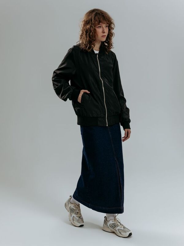 Бомбер Wigton, черный арт.17622.30