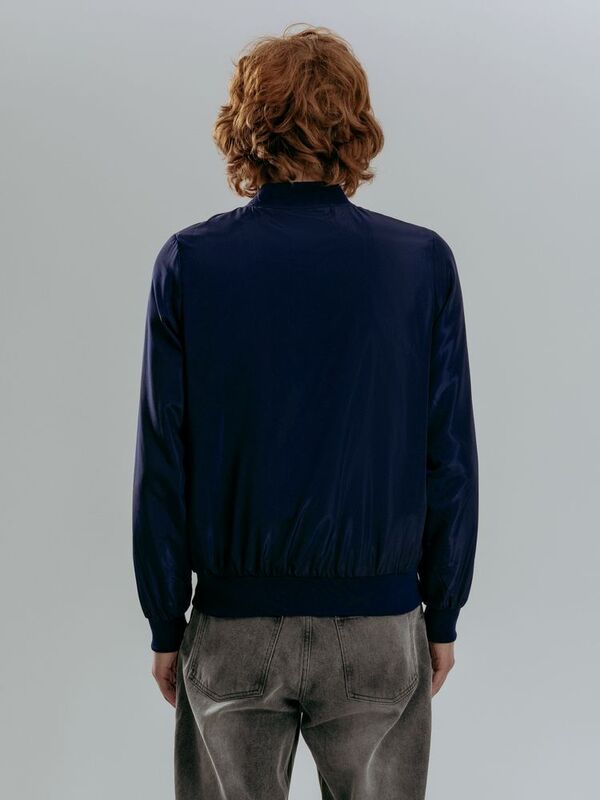 Бомбер Wigton, темно-синий арт.17622.40