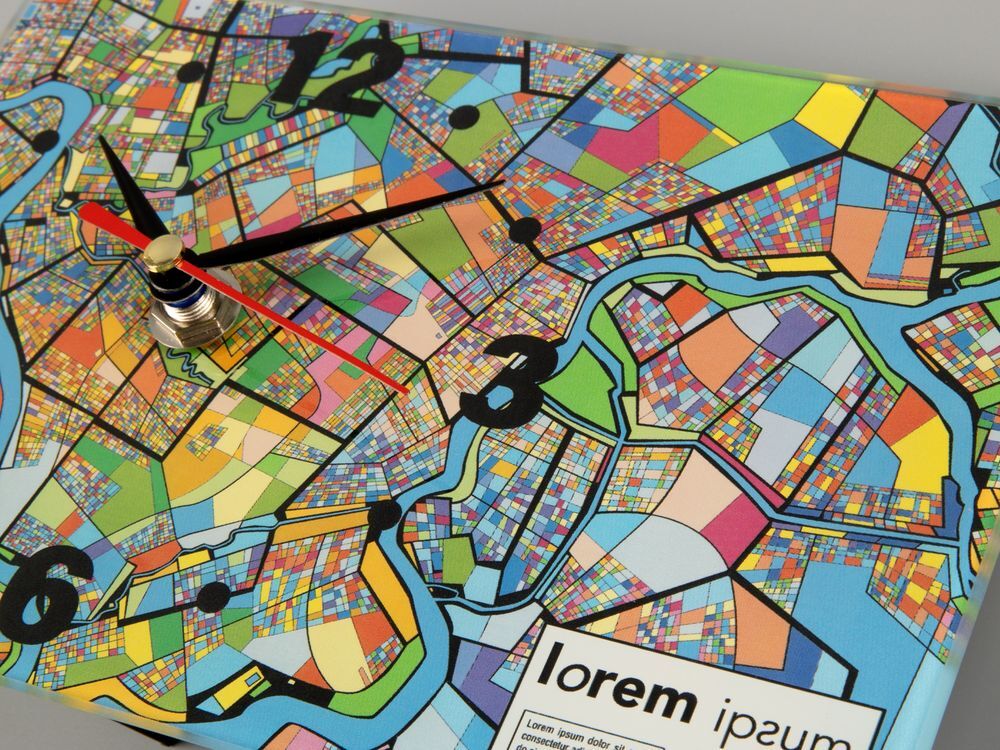 Часы настольные на заказ Uptime арт.18546.01