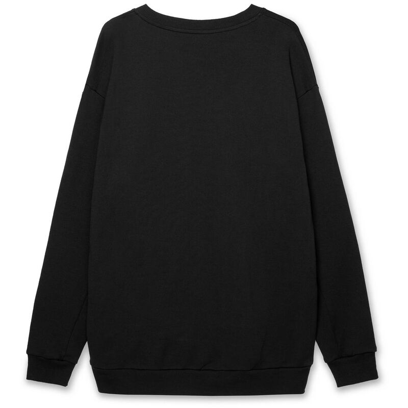Свитшот оверсайз унисекс Omnifit, черный арт.19182.30