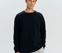 Свитшот оверсайз унисекс Omnifit, черный арт.19182.30