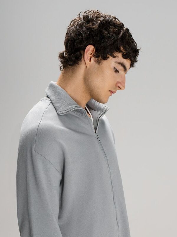 Толстовка унисекс Neofit, светло-серая арт.19185.10