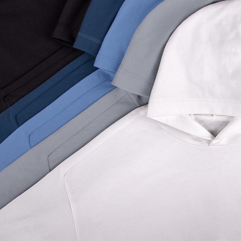 Футболка оверсайз унисекс с капюшоном Neofit, темно-синяя арт.19186.40