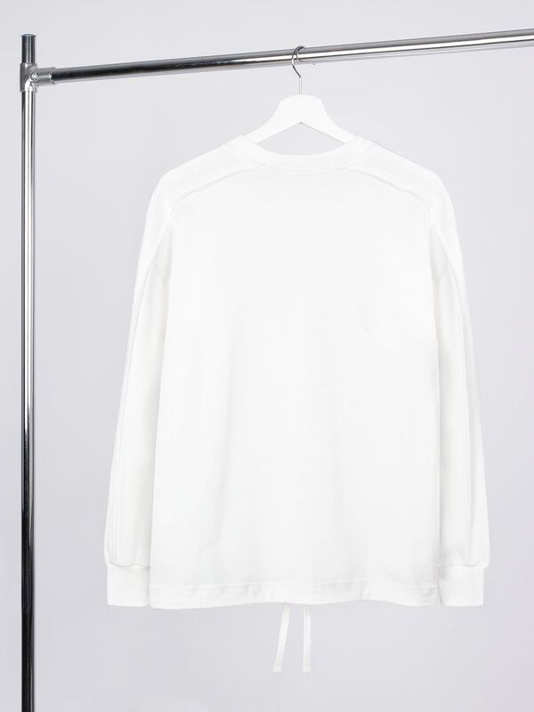 Свитшот унисекс Vozduh, молочно-белый арт.19187.60