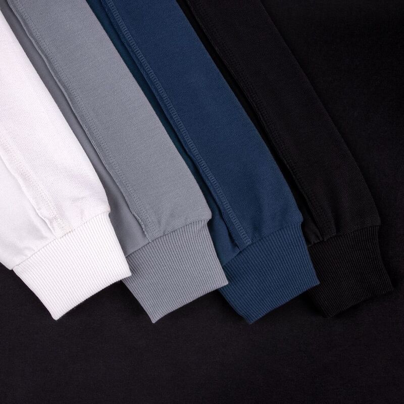 Свитшот унисекс Vozduh, темно-синий арт.19187.40