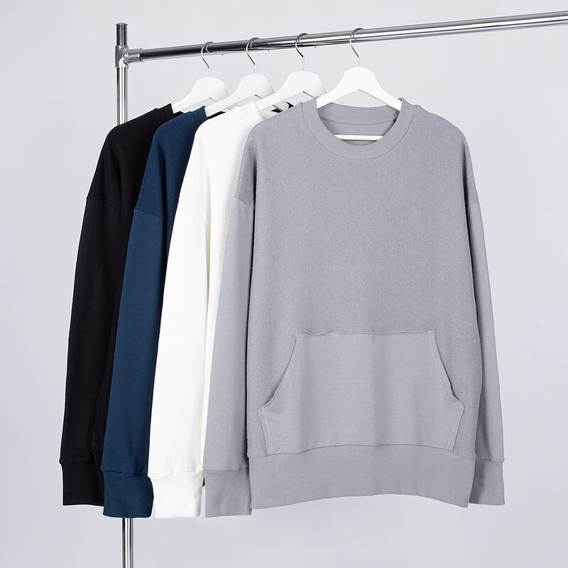 Свитшот оверсайз унисекс Vozduh, черный арт.19188.30