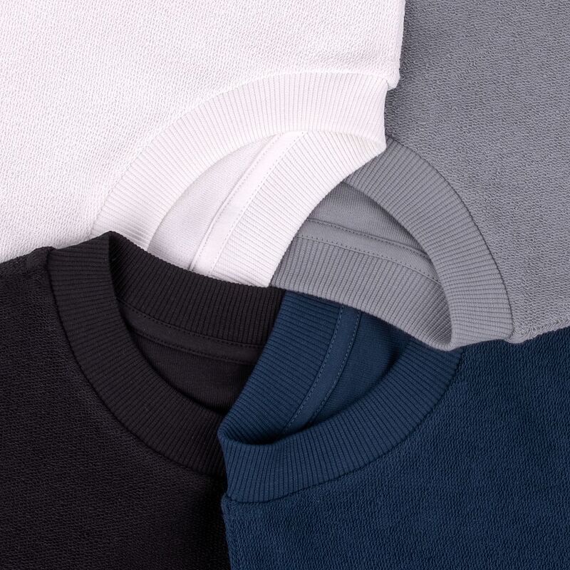 Свитшот оверсайз унисекс Vozduh, черный арт.19188.30