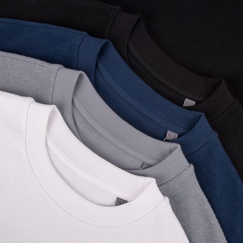 Свитшот оверсайз унисекс Vozduh, темно-синий арт.19188.40