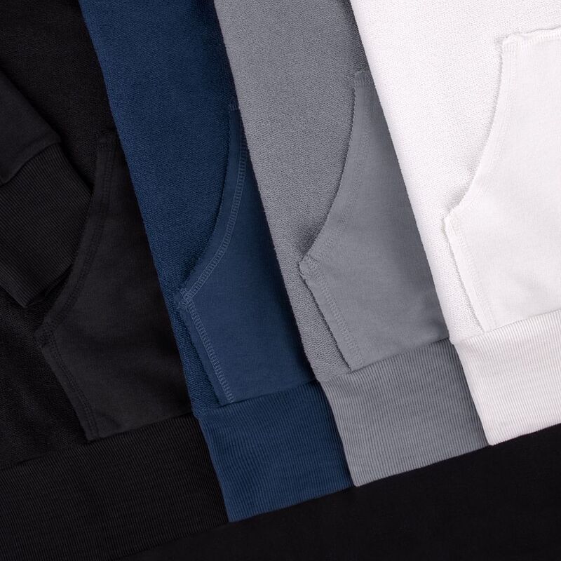 Свитшот оверсайз унисекс Vozduh, темно-синий арт.19188.40