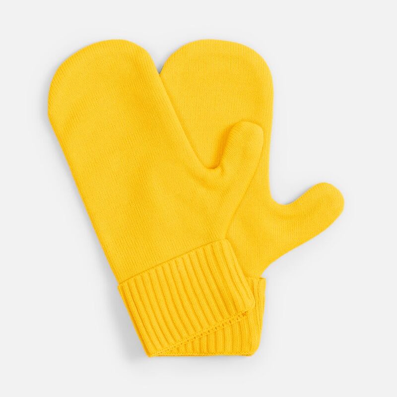 Варежки Yong, желтые арт.20554.80