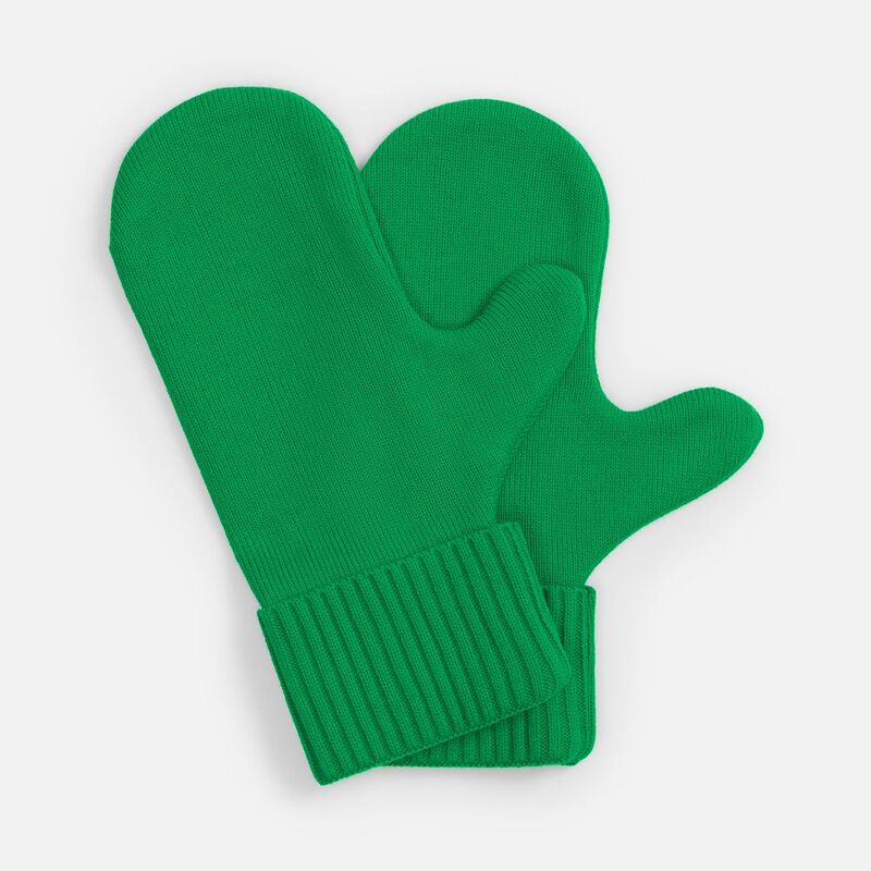 Варежки Yong, зеленые арт.20554.90