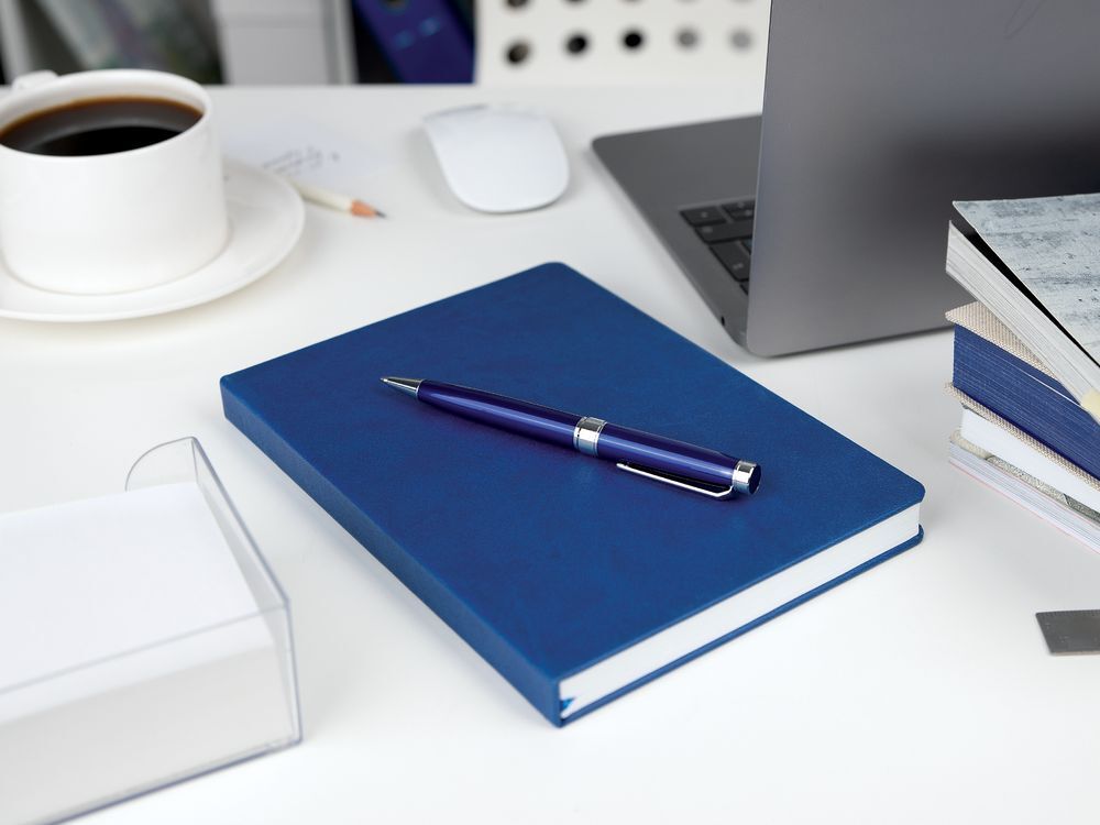 Ручка шариковая Broad Ring, глянцевая, темно-синяя арт.20614.40