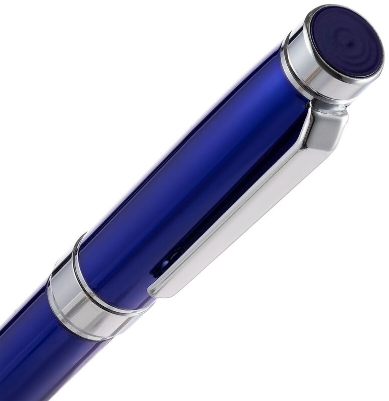 Ручка шариковая Broad Ring, глянцевая, темно-синяя арт.20614.40