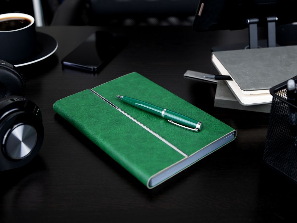 Ручка шариковая Letra Chrome, глянцевая, белая арт.16709.60