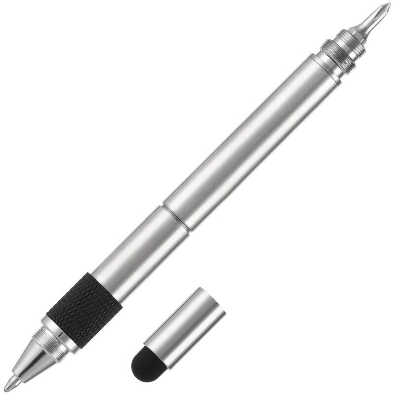 Ручка шариковая Numeric, мультиинструмент, черная арт.16841.30