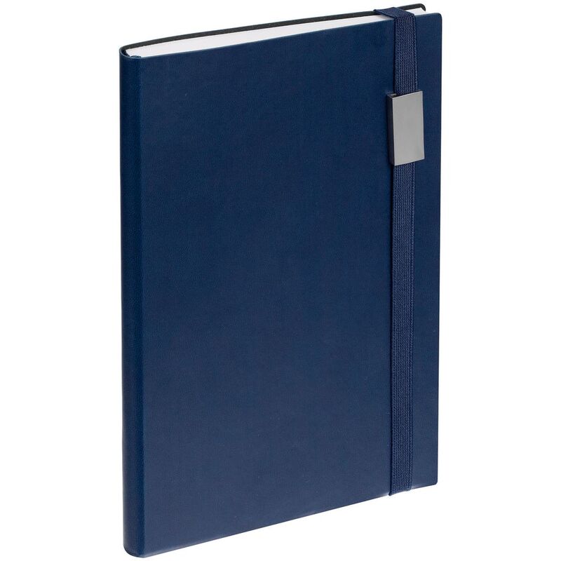 Ежедневник Vivian Metal, недатированный, темно-синий арт.16654.40