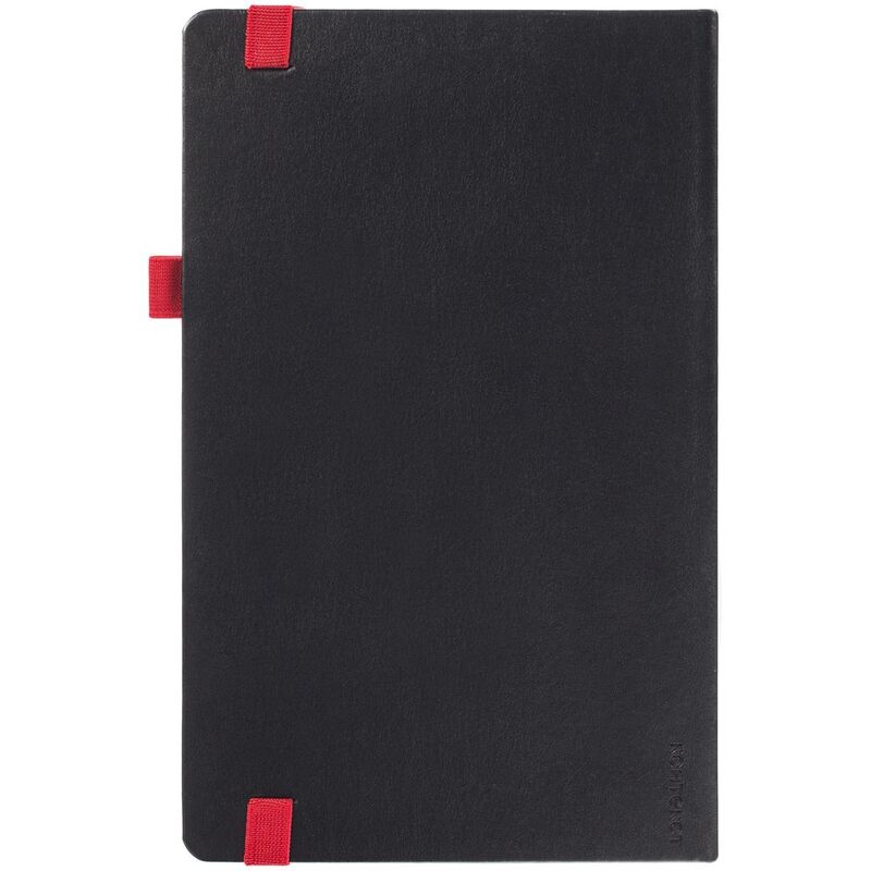 Ежедневник Ton, недатированный, черный с красным арт.16770.53