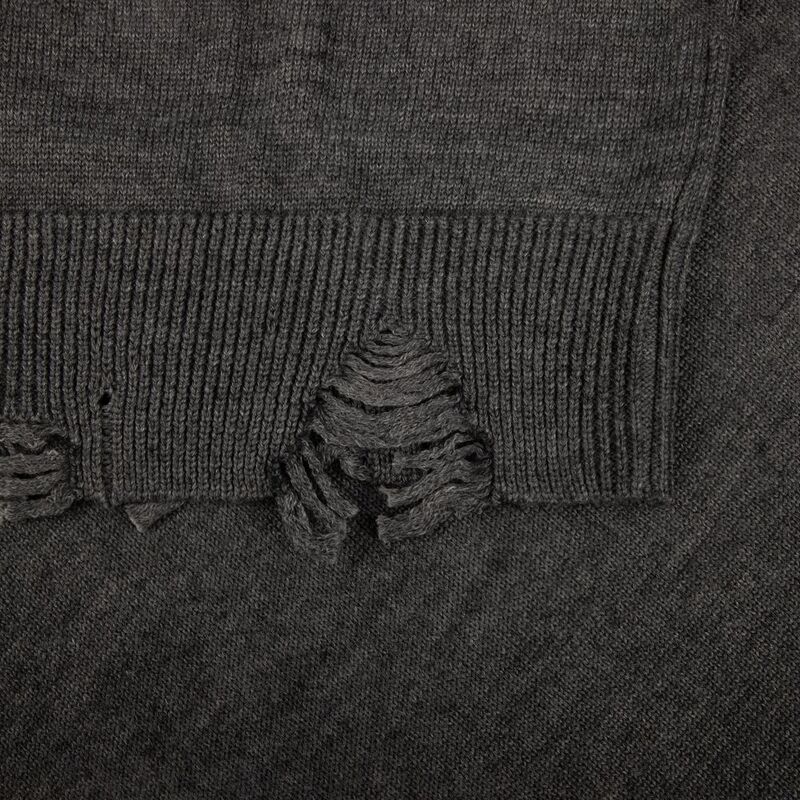 Свитер оверсайз Tricksy Net Grunge на заказ, полушерсть арт.18542.02