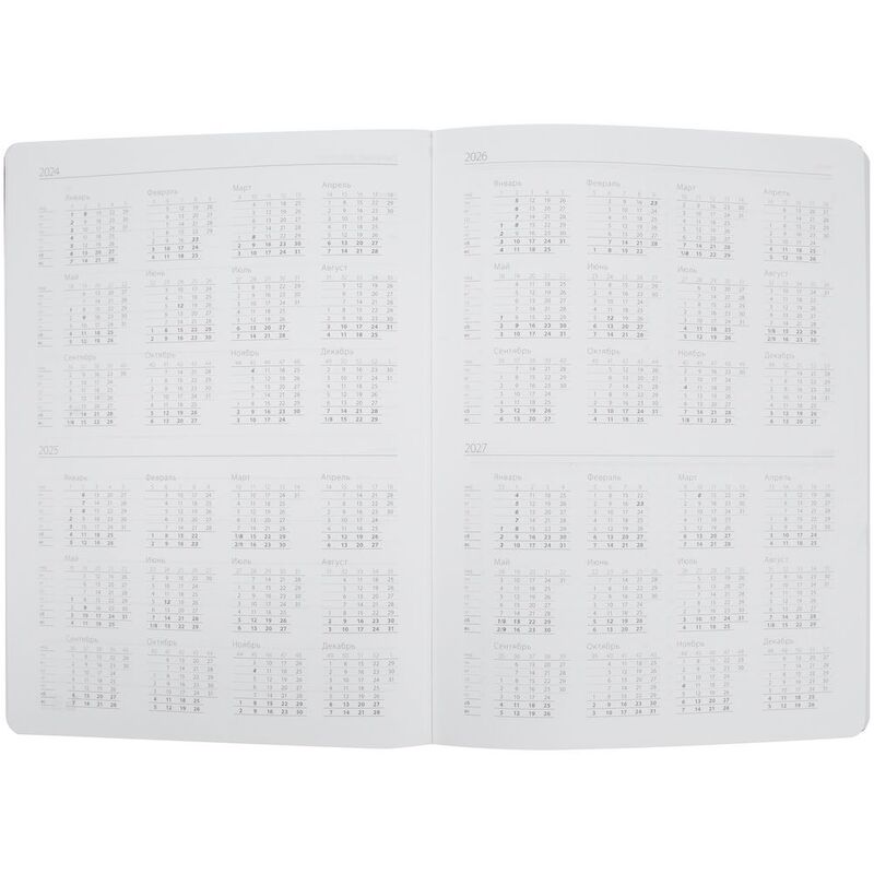 Еженедельник Lucky, недатированный, черный арт.16683.03