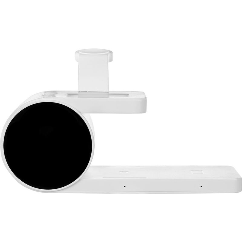 Станция беспроводной зарядки с часами fullStack, белая арт.16460.60