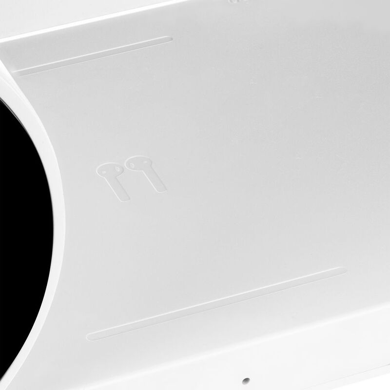 Станция беспроводной зарядки с часами fullStack, белая арт.16460.60