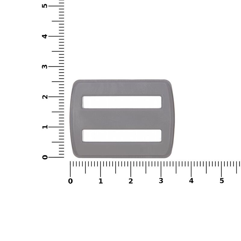 Пряжка &mdash; регулятор ремня Fermo, серая арт.16458.10