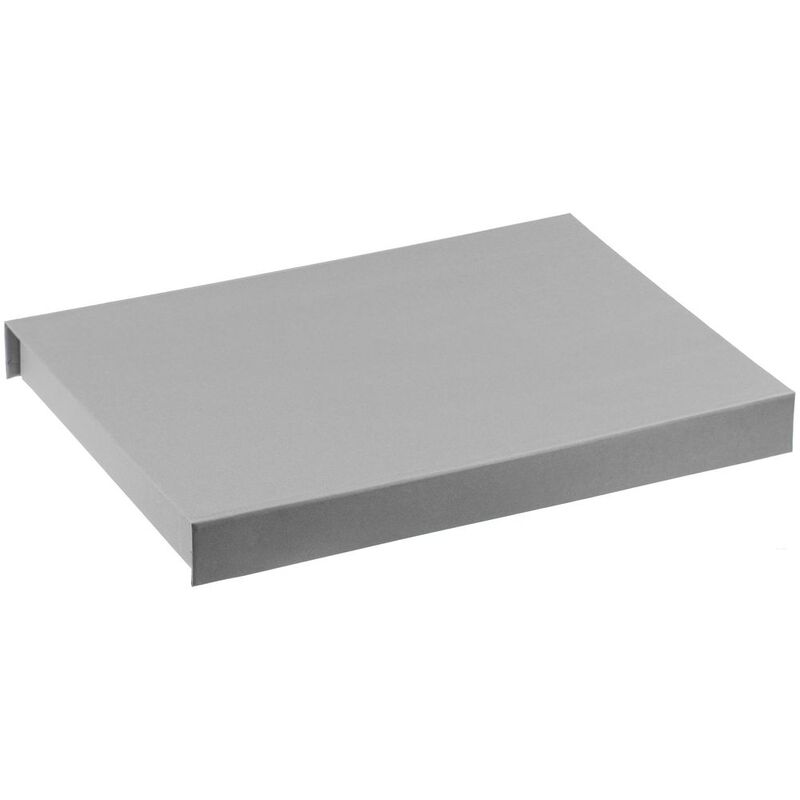 Коробка Roomy с ложементом под ежедневник А4 и ручку, серая арт.18286.10