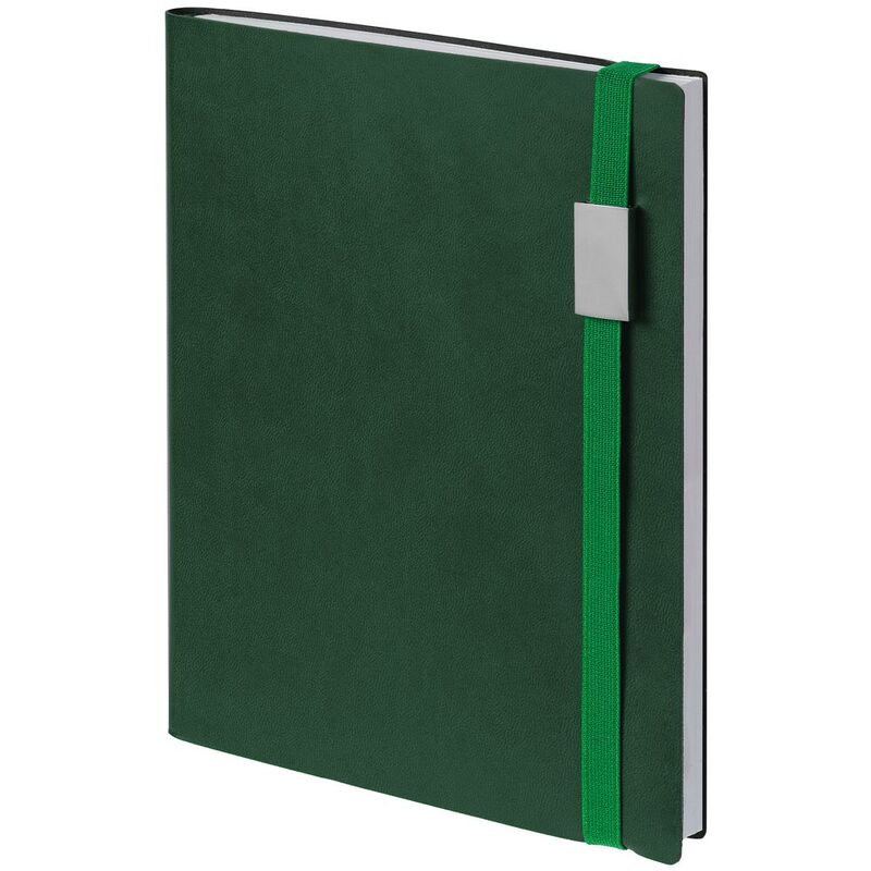 Ежедневник Vivian Metal, недатированный, зеленый арт.16654.09