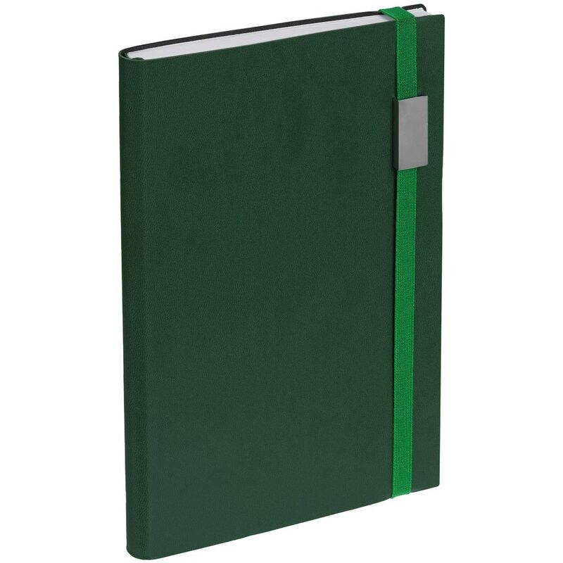 Ежедневник Vivian Metal, недатированный, зеленый арт.16654.09