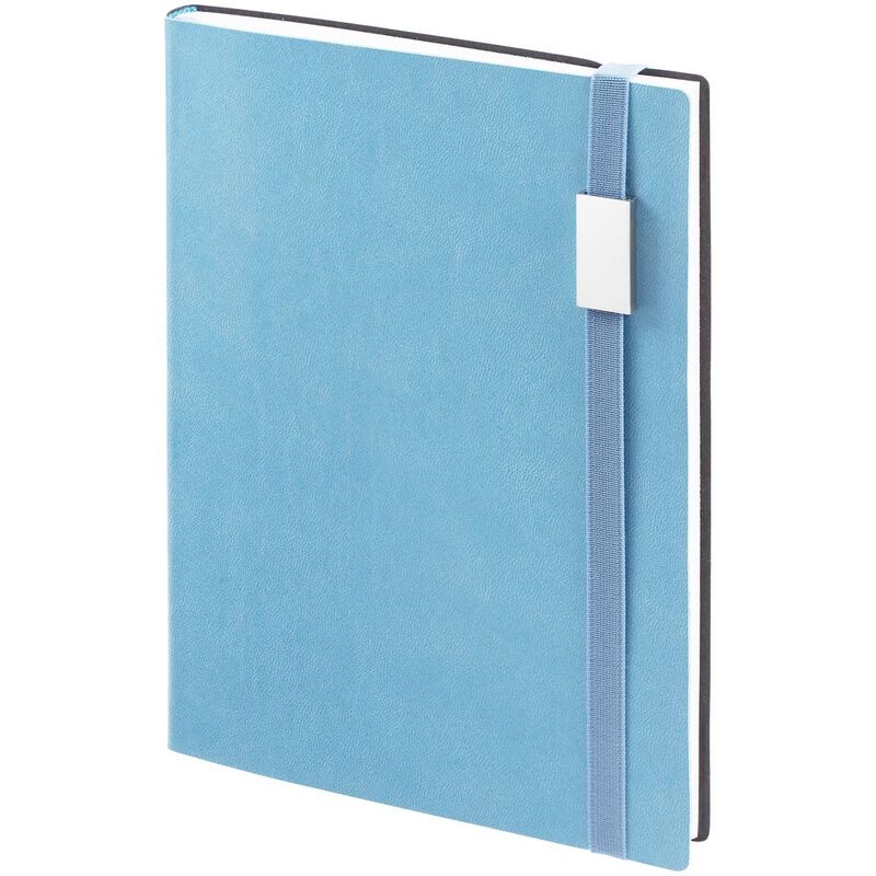 Ежедневник Vivian Metal, недатированный, голубой арт.16654.14