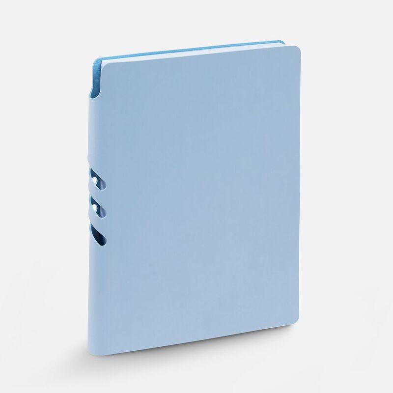 Ежедневник Flexpen Shall, недатированный, голубой арт.19087.41