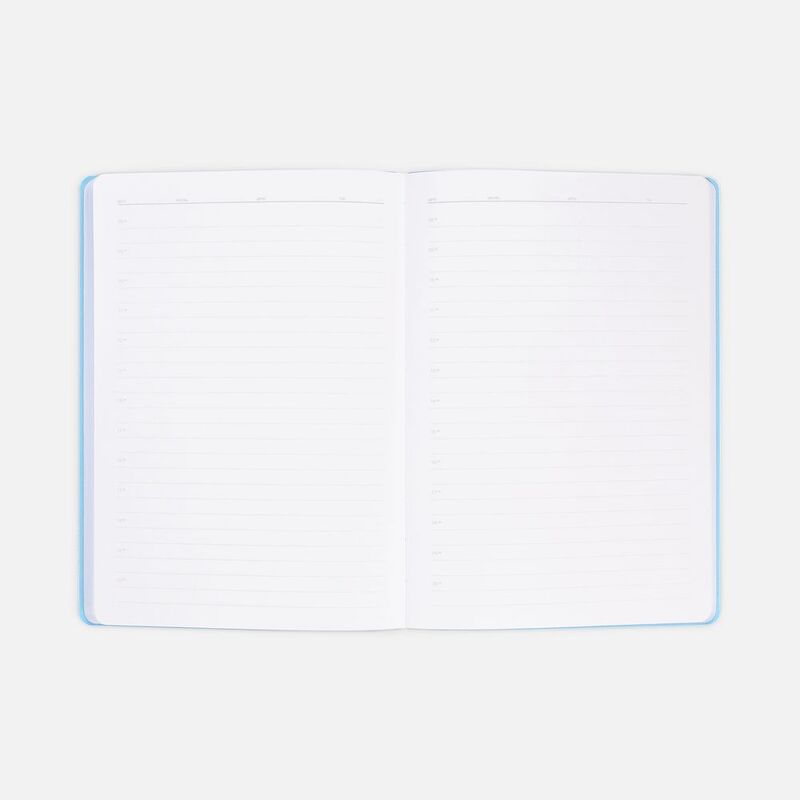 Ежедневник Flexpen Shall, недатированный, голубой арт.19087.41