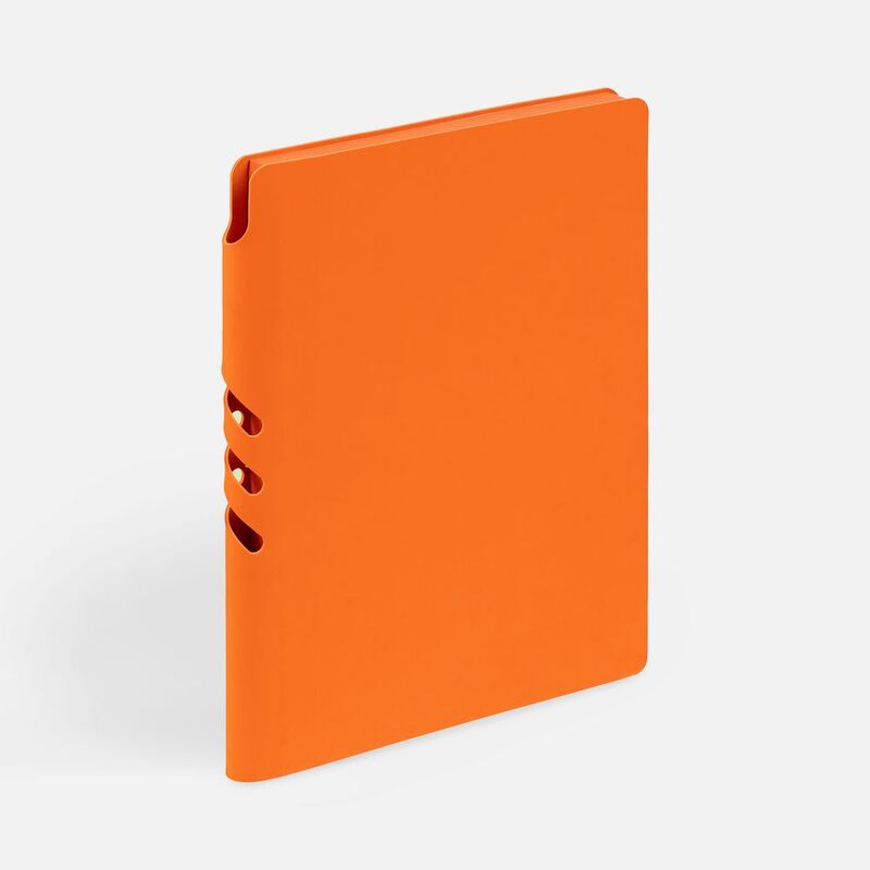 Ежедневник Flexpen Shall, недатированный, оранжевый арт.19087.02