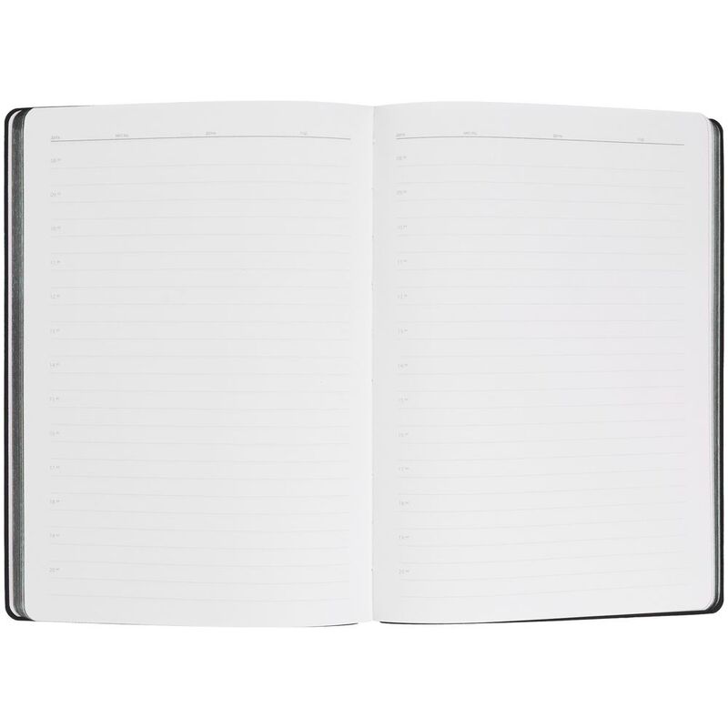 Ежедневник Flexpen Shall, недатированный, черный арт.19087.03