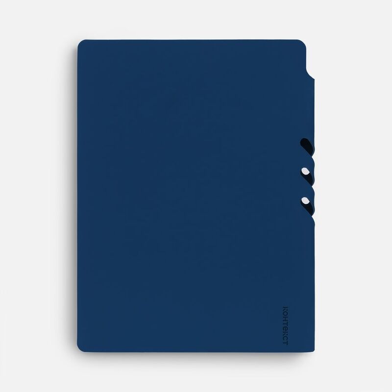 Ежедневник Flexpen Shall, недатированный, синий арт.19087.04