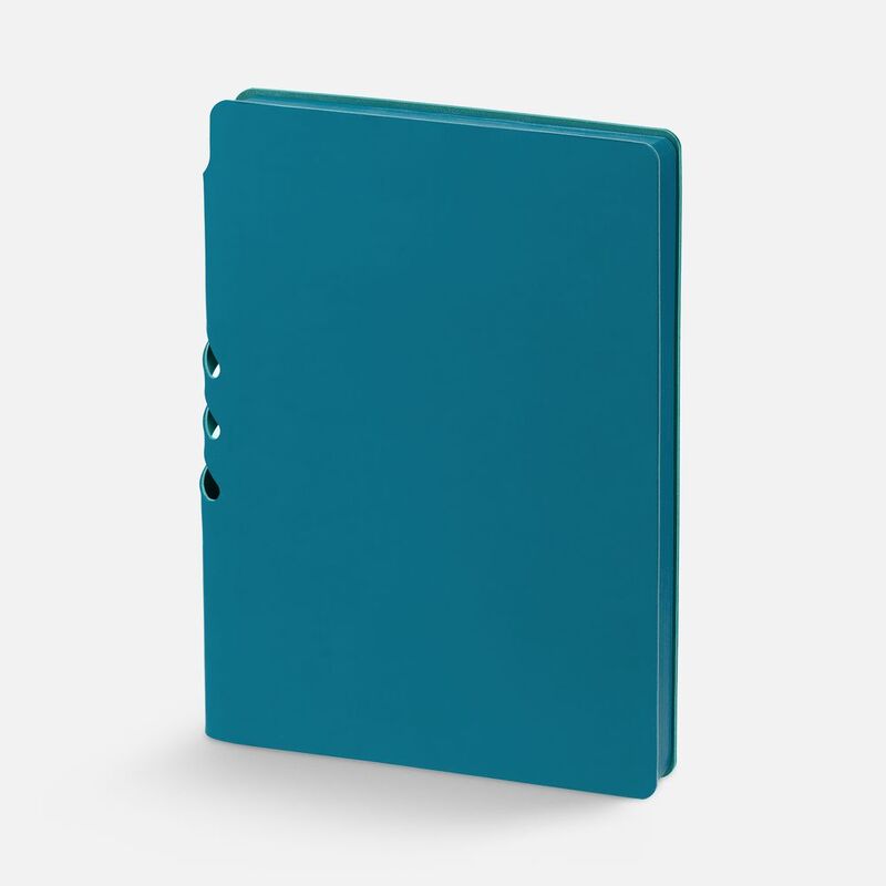 Ежедневник Flexpen Shall, недатированный, бирюзовый арт.19087.94